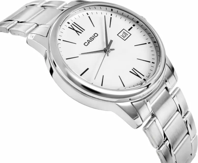 Orë dore për meshkuj Casio, argjend - 2
