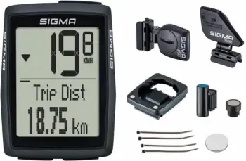 Kompjuter biçiklete Sigma për meshkuj, i zi