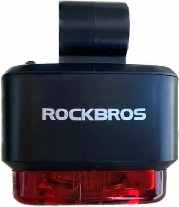 Dritë prapa për biçikletë Rockbros, e zezë - 2