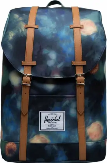 Çantë shpine Herschel Retreat, 19.5L, stil urban, e zezë