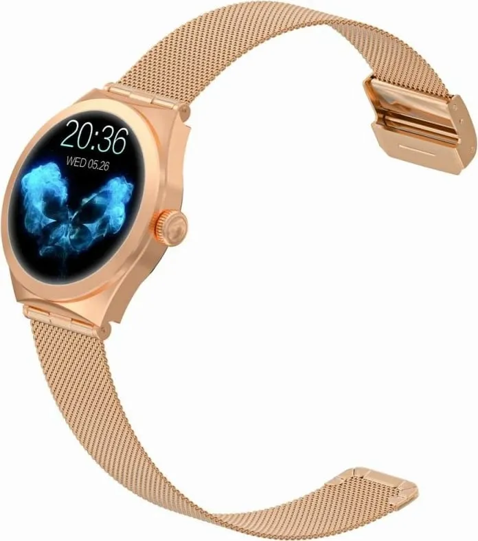 Smartwatch Gravity për femra, rozë gold - 3