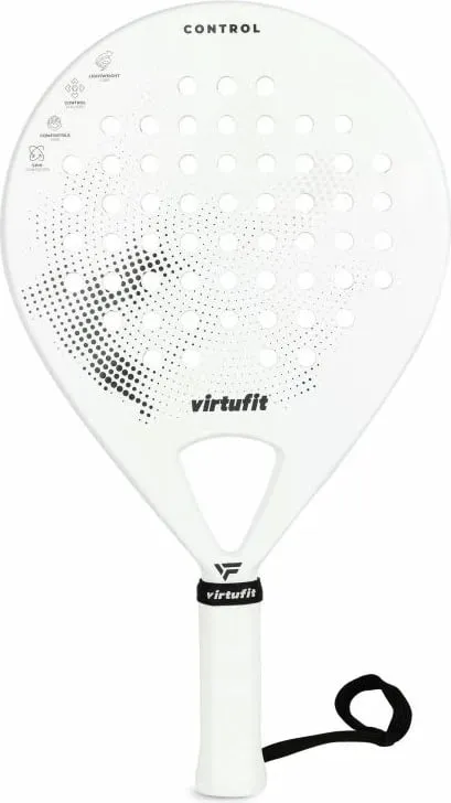 Raketë padeli Virtufit, e bardhë dhe e zezë - 1