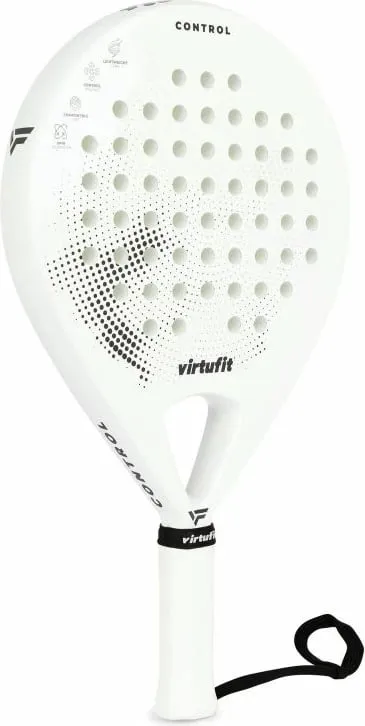 Raketë padeli Virtufit, e bardhë dhe e zezë - 2