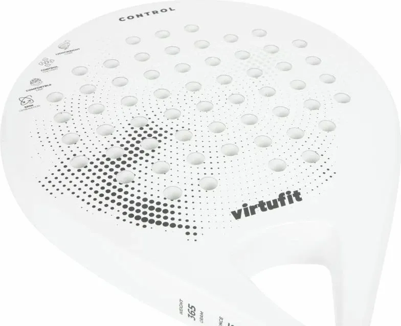 Raketë padeli Virtufit, e bardhë dhe e zezë - 4