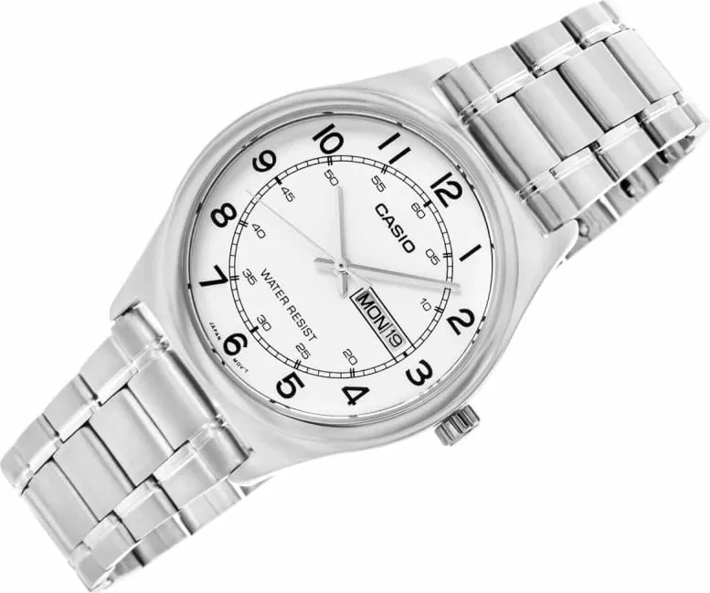 Orë dore për meshkuj CASIO, argjend - 2