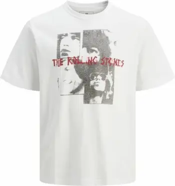 Maicë për meshkuj Jack&Jones, e bardhë