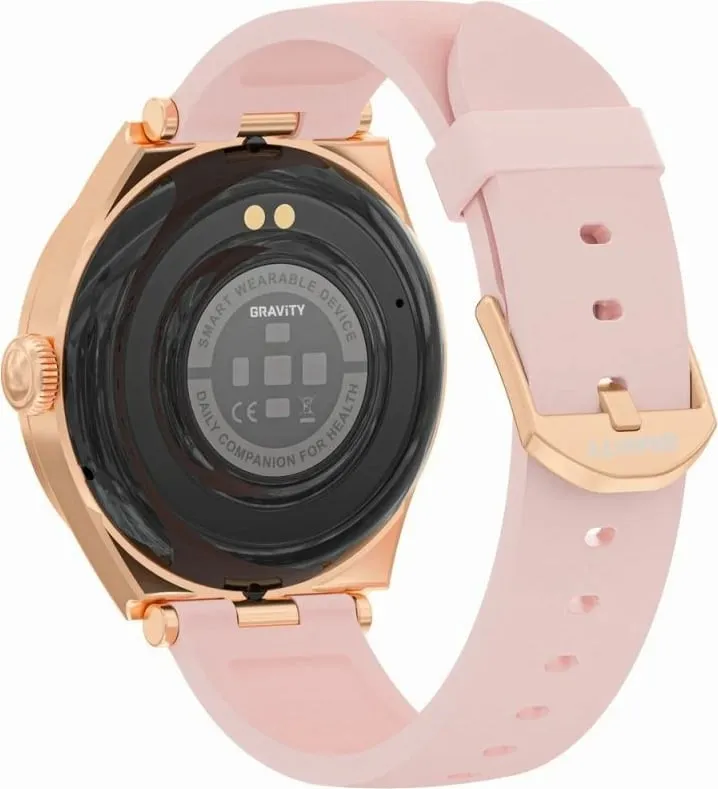 Smartwatch Gravity për femra, rozë - 4