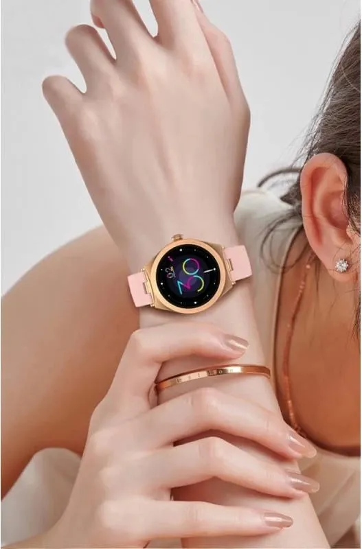 Smartwatch Gravity për femra, rozë - 6
