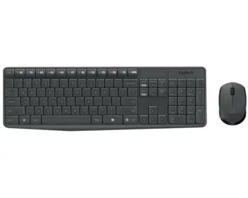 Set tastiere dhe maus Logitech MK235 - Wireless, e zeze