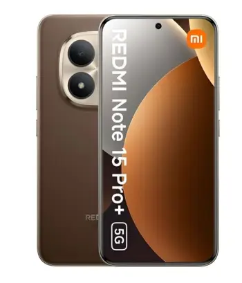 Celular Xiaomi Redmi Note 15 Pro+ 8GB 256GB 5G Mocha Brown