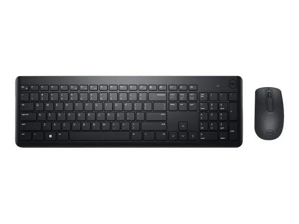 Set Tastierë dhe Maus Dell KM3322W- Wireless, e zezë - 1