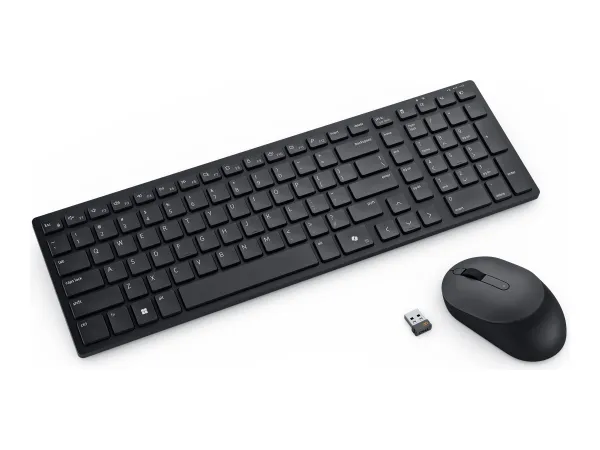 Set Tastierë dhe Maus Dell Silent KM555 - Wireless, e zezë - 2