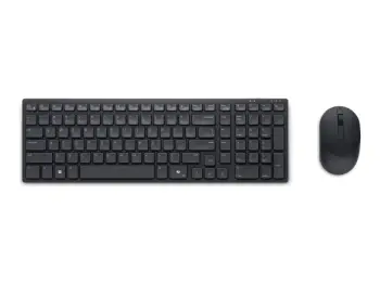 Set Tastierë dhe Maus Dell Silent KM555 - Wireless, e zezë