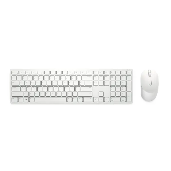 Set Tastierë dhe Maus Dell Pro KM5221W - Wireless, e bardhë - 5