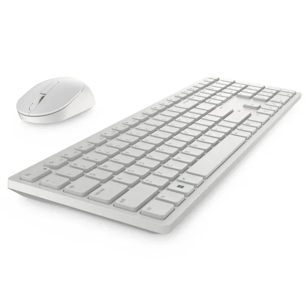 Set Tastierë dhe Maus Dell Pro KM5221W - Wireless, e bardhë - 6