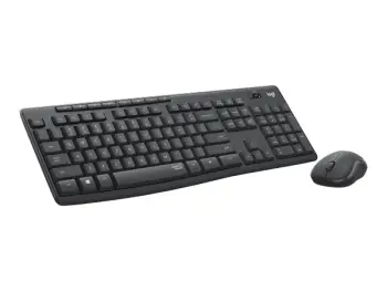 Set Tastierë dhe Maus Logitech MK295 Silent - Wireless, e zezë