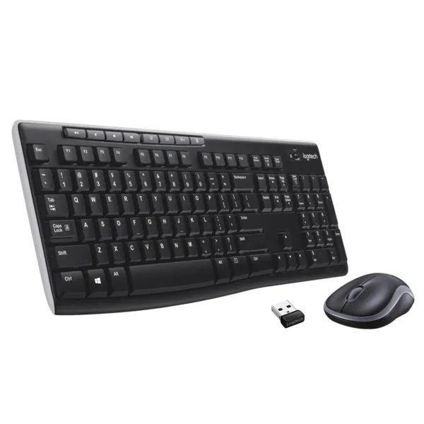 Set Tastierë dhe Maus Logitech MK270 - Wireless, e zezë - 1