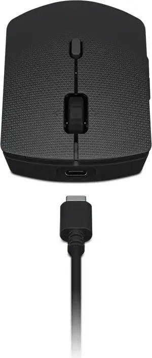 Tastierë + maus wireless Lenovo Professional Rechargeable Combo, e zezë