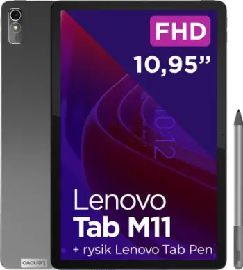 Tablet Lenovo Tab M11, 11", 128GB, 4G LTE, i hirtë