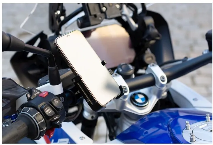 Mbajtëse celulari për biçikletë FIXED për Bikee ALU 2, e zezë - 7