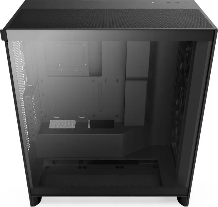 Kasë Nzxt H7 Flow, e zezë, Midi Tower - 5