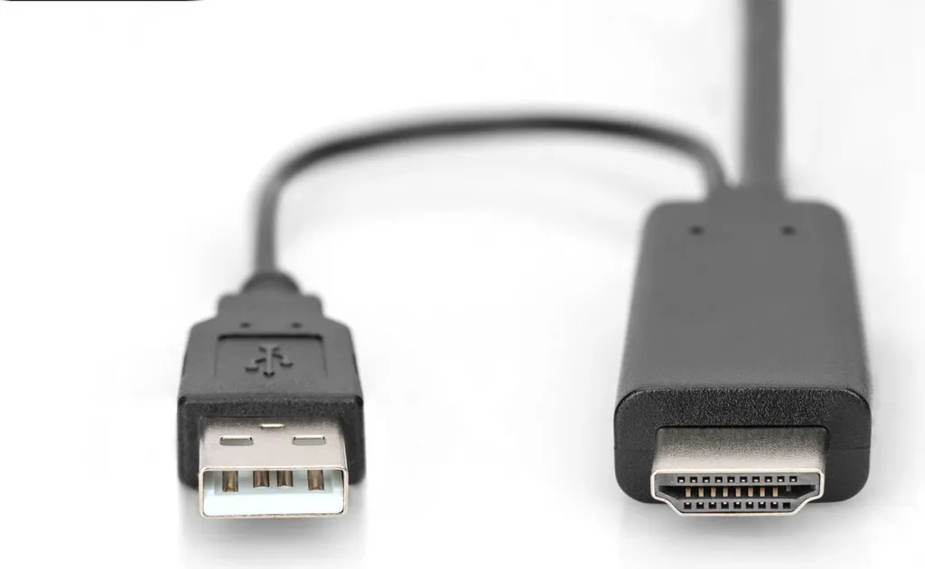 Kabëll adapter HDMI në DisplayPort Digitus 2m, 4K, i zi - 3