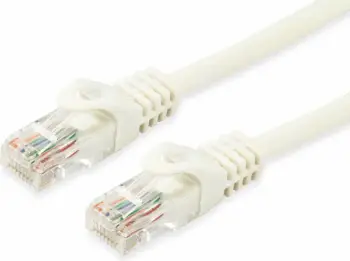 Kabllo rrjeti Cat6a Equip 0.5m, RJ-45, e bardhë