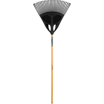 Grabujë Fiskars, për gjethe, XL, zezë - 1