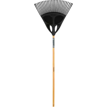 Grabujë Fiskars, për gjethe, XL, zezë