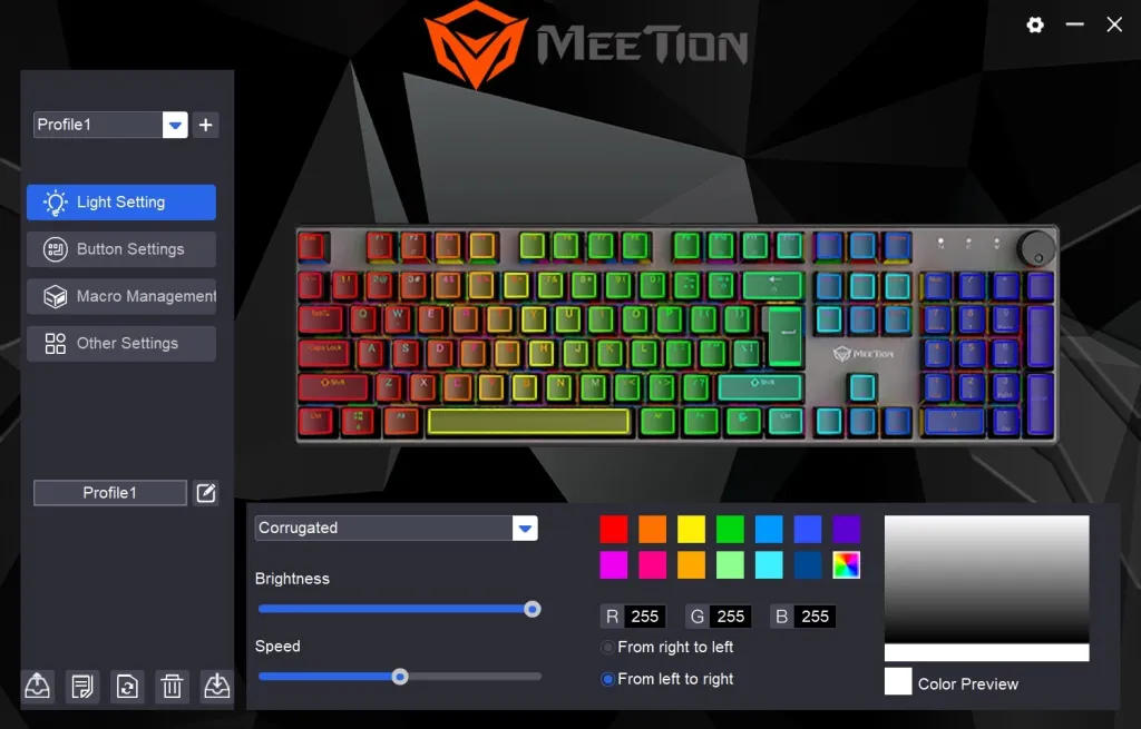 Meetion MK008Pro – Tastierë Mekanike - 5