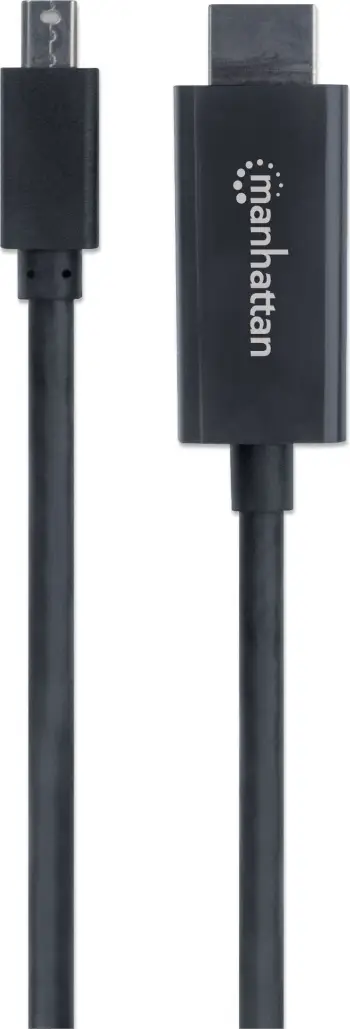 Kabllo HDMI Manhattan DisplayPort Mini, 1.8m, e zezë