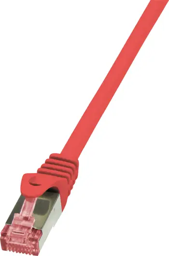 Kabllo rrjeti LogiLink CAT 6 S/FTP, 1m, e kuqe
