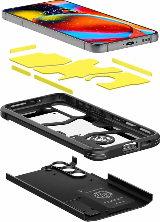 Mbështjellës për Samsung Galaxy S23 Spigen Tough Armor, i zi - 6