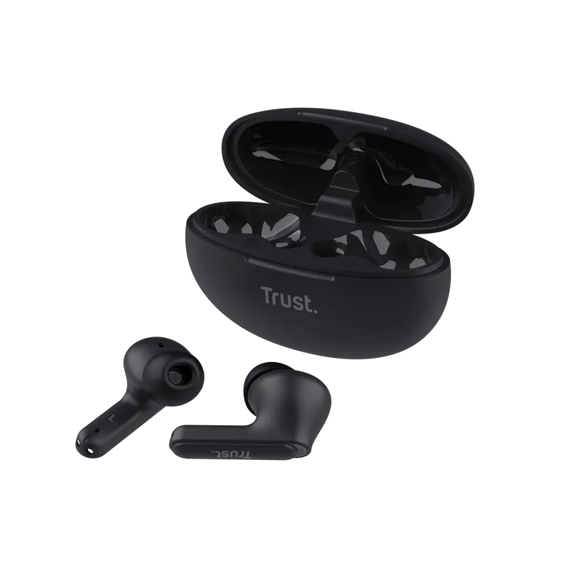 Dëgjuese Trust Yavi Bluetooth, të zeza - 4