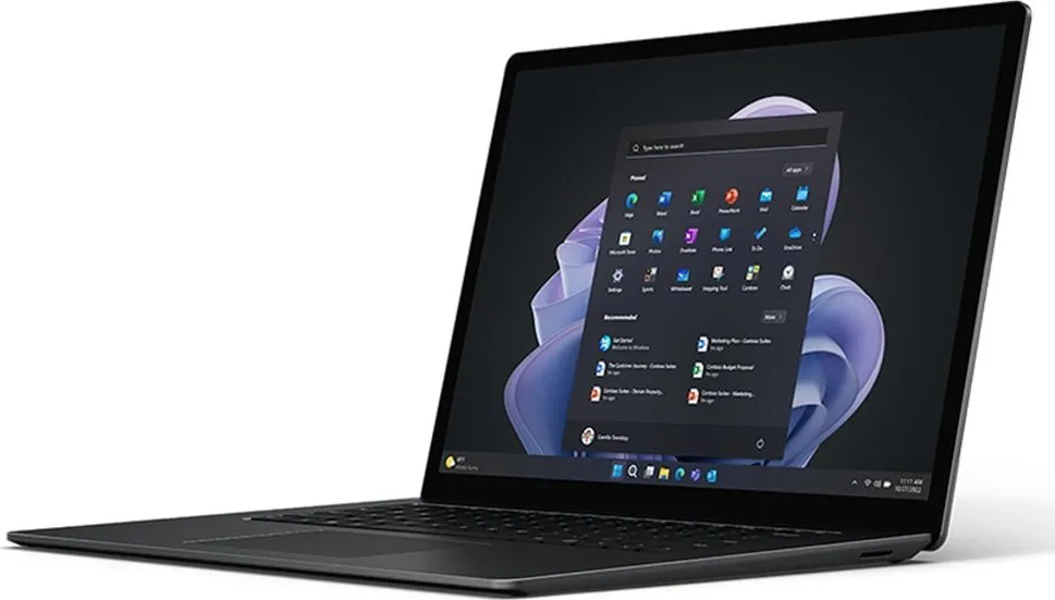 Laptop Microsoft Surface Laptop 5, 15", Intel Core i7-1265U, 16GB RAM, 256GB SSD - 1