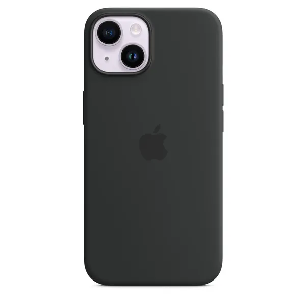 Apple iPhone 14 Silicone Case me MagSafe, Midnight - 2