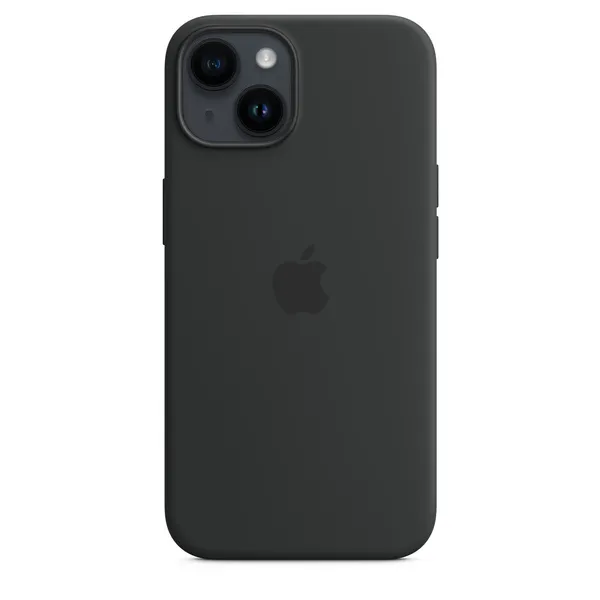 Apple iPhone 14 Silicone Case me MagSafe, Midnight - 3