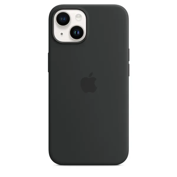 Apple iPhone 14 Silicone Case me MagSafe, Midnight - 4