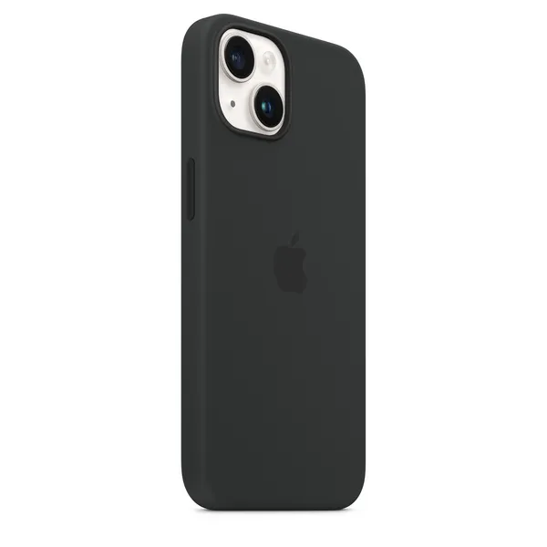Apple iPhone 14 Silicone Case me MagSafe, Midnight - 6