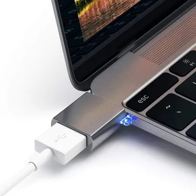 Përshtatës Satechi USB-C - USB-A 3.0, i hirtë - 4