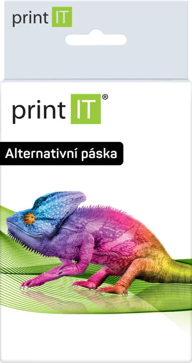 Shirit PRINT IT 45013 për printerë Dymo, 12mm, i zi / bardhë - 1