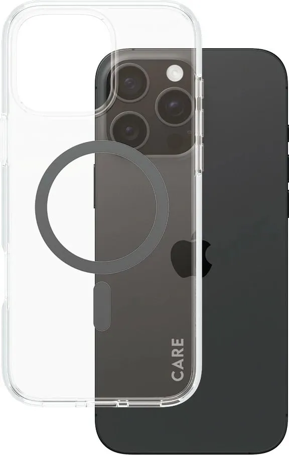 Mbështjellës PanzerGlass CARE Case Flagship MagSAFE për iPhone 16 Pro Max, transparent - 1