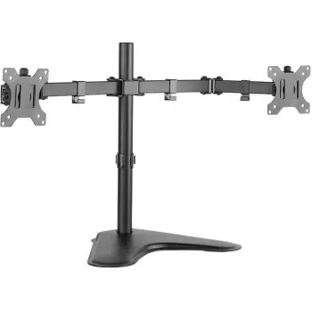 Mbajtëse për Monitor LogiLink BP0045 Dual Monitor Desk Stand 13”–32” / 16 kg / 2 Monitors – Zezë