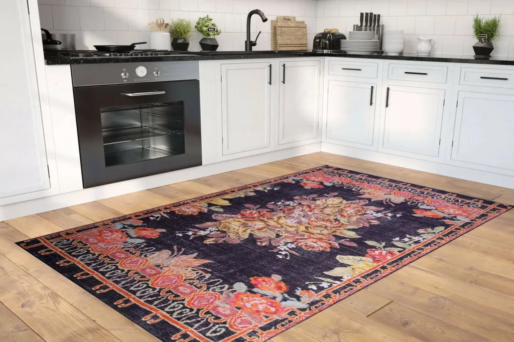 Qilim Conceptum Hypnose, Soul Chenille, ngjyrë e zezë, 210x310cm - 1