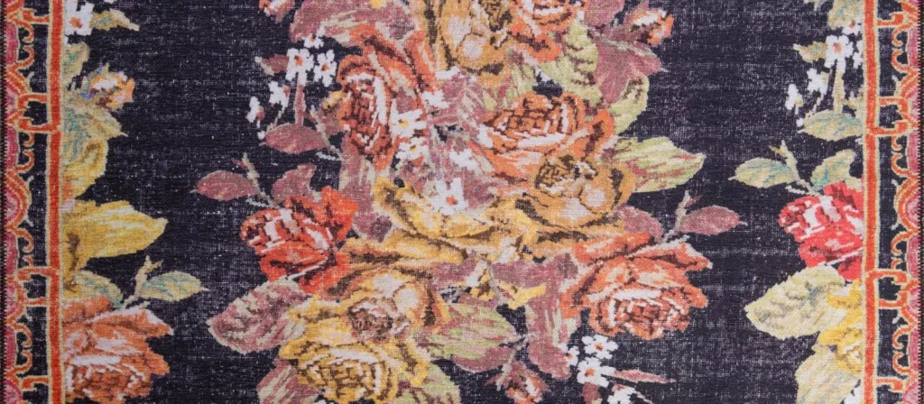 Qilim Conceptum Hypnose, Soul Chenille, ngjyrë e zezë, 210x310cm - 5