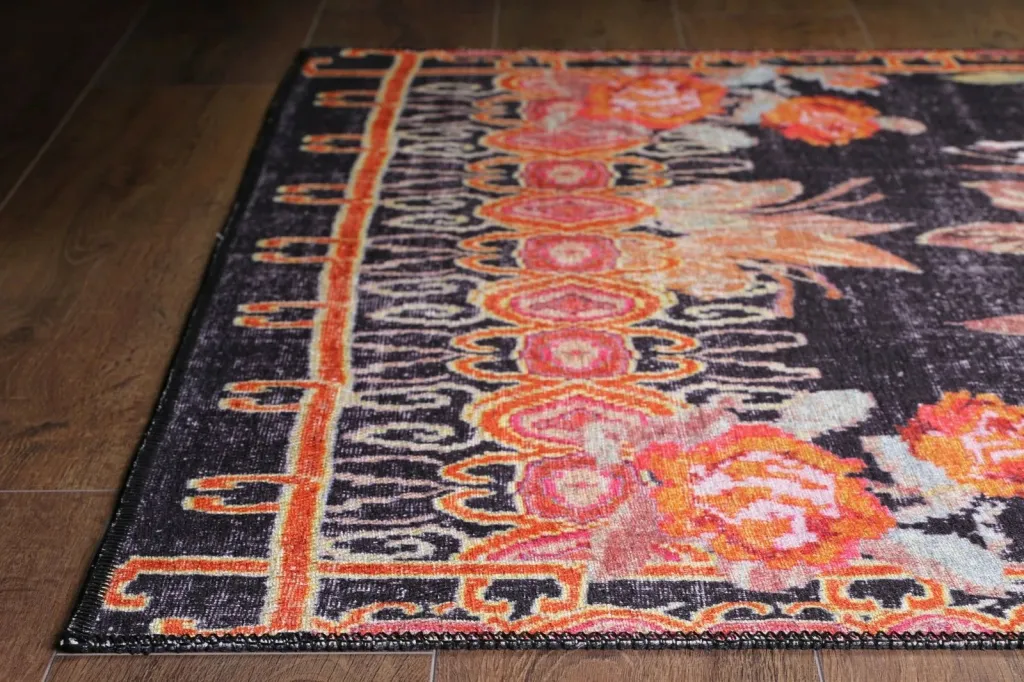 Qilim Conceptum Hypnose, Soul Chenille, ngjyrë e zezë, 210x310cm - 6