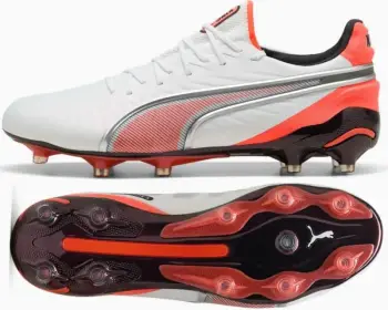 Atlete futbolli Puma për meshkuj, të bardha