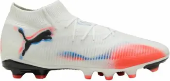 Atlete futbolli për fëmijë Puma, të bardha/portokalli