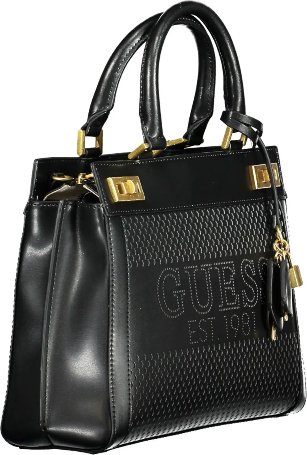 Çantë femra GUESS JEANS, e zezë - 3