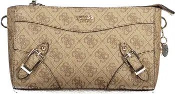 Çantë për femra GUESS JEANS, bezhe
